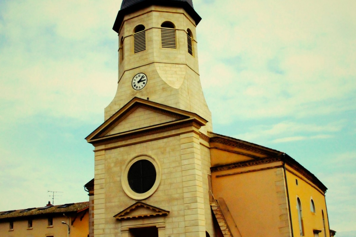 Neo Byzantine Chiroubles church